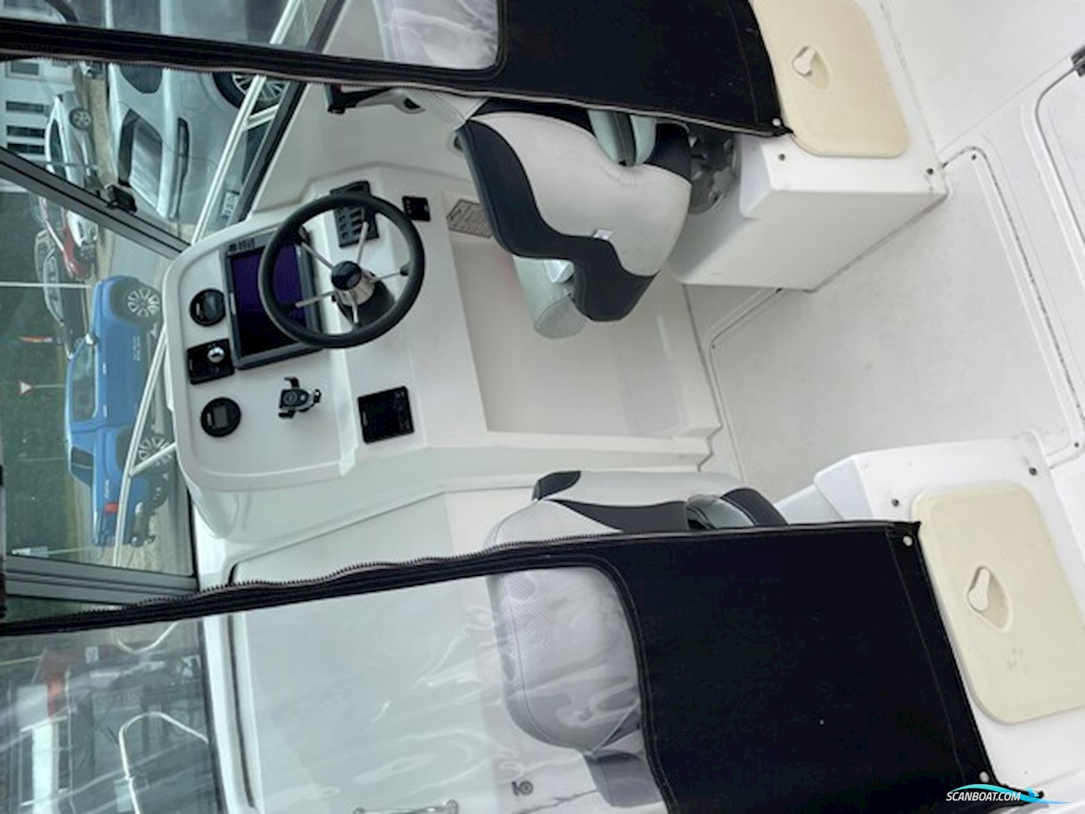 Atomix 600 HT Med Yamaha F150 og Variant 2700 kg Trailer Inkl. el Spil