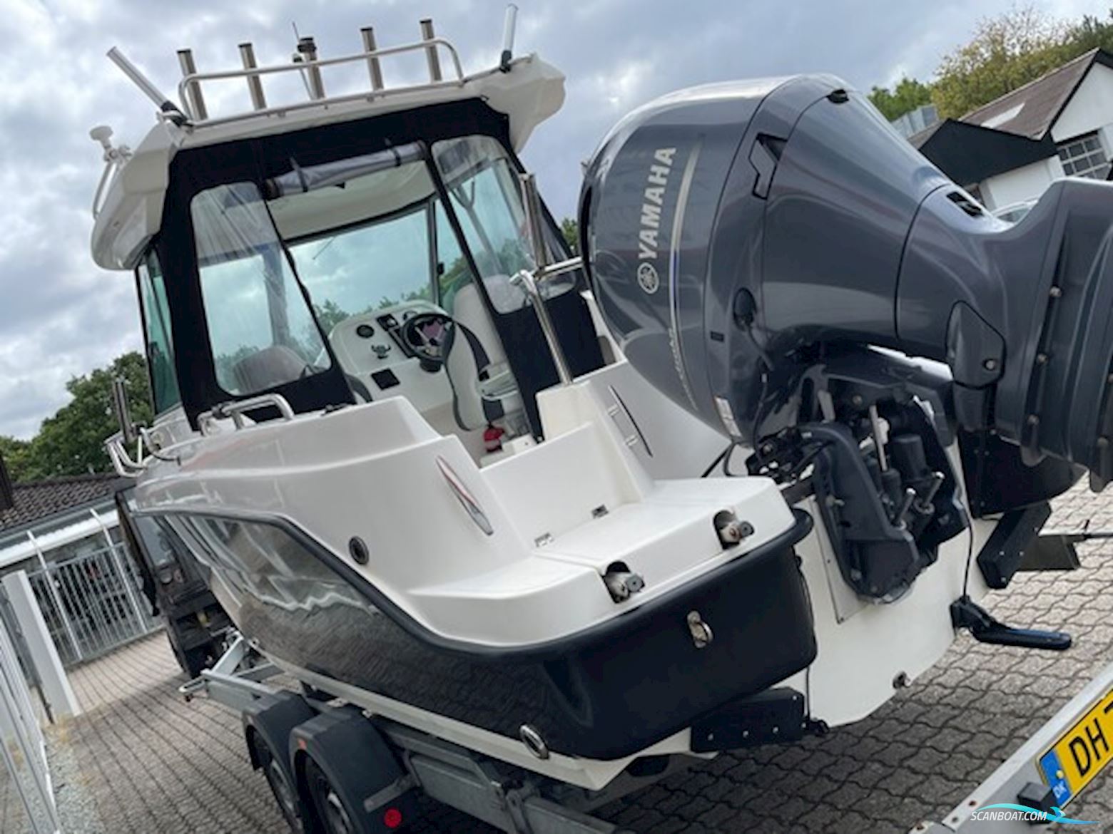 Atomix 600 HT Med Yamaha F150 og Variant 2700 kg Trailer Inkl. el Spil