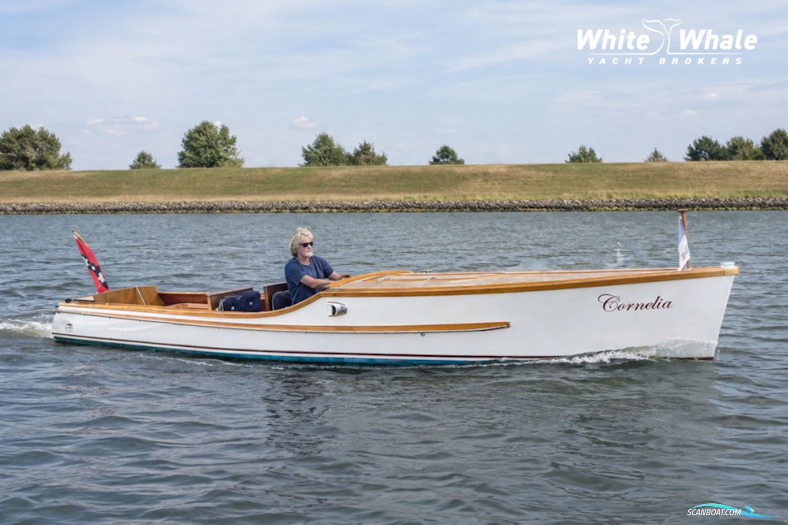 Autoboot Runner Motorboat 1933, with Yanmar engine, The Netherlands