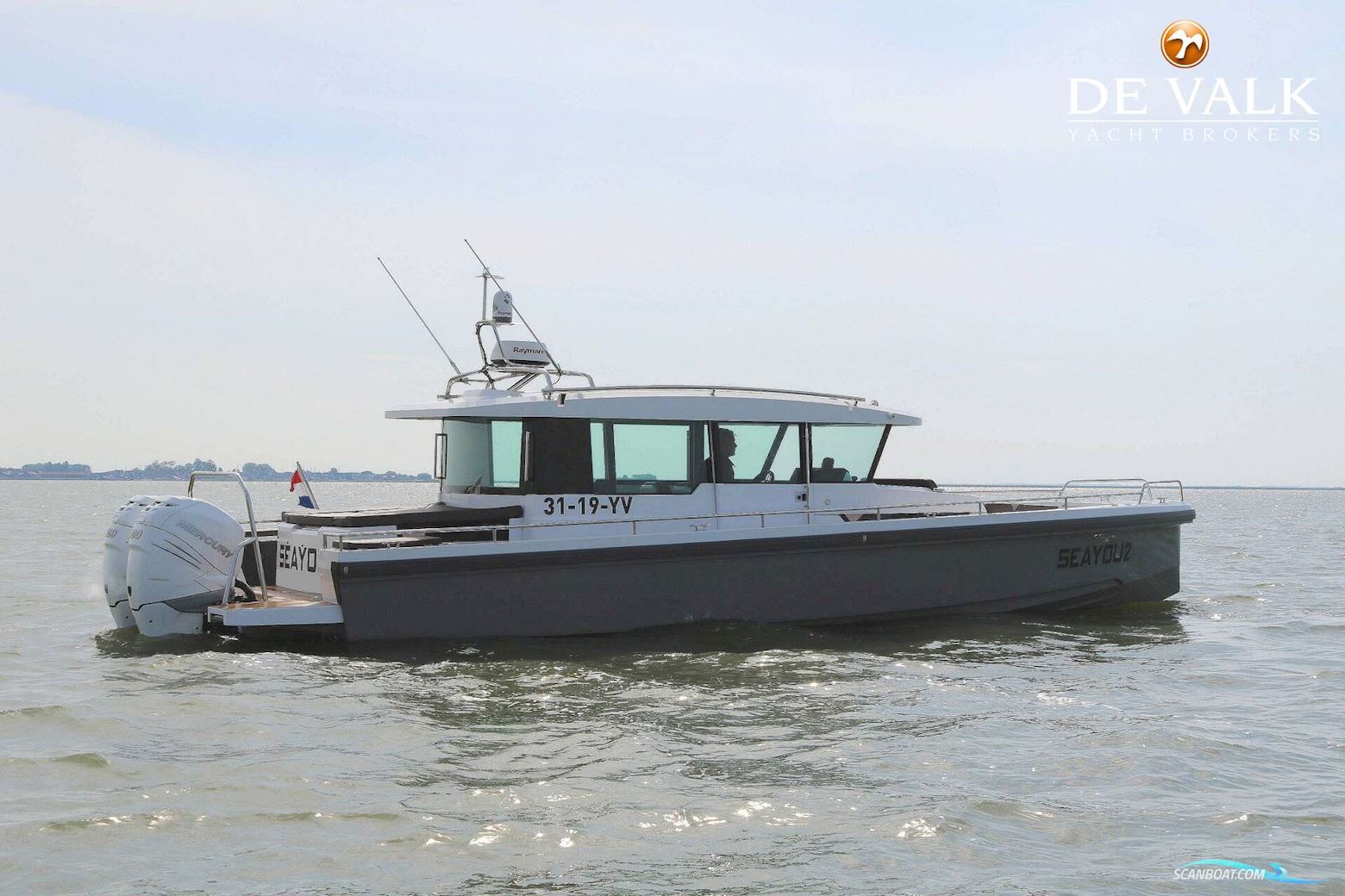 Axopar 37 AC Motorboat 2016, with Mercury engine, The Netherlands