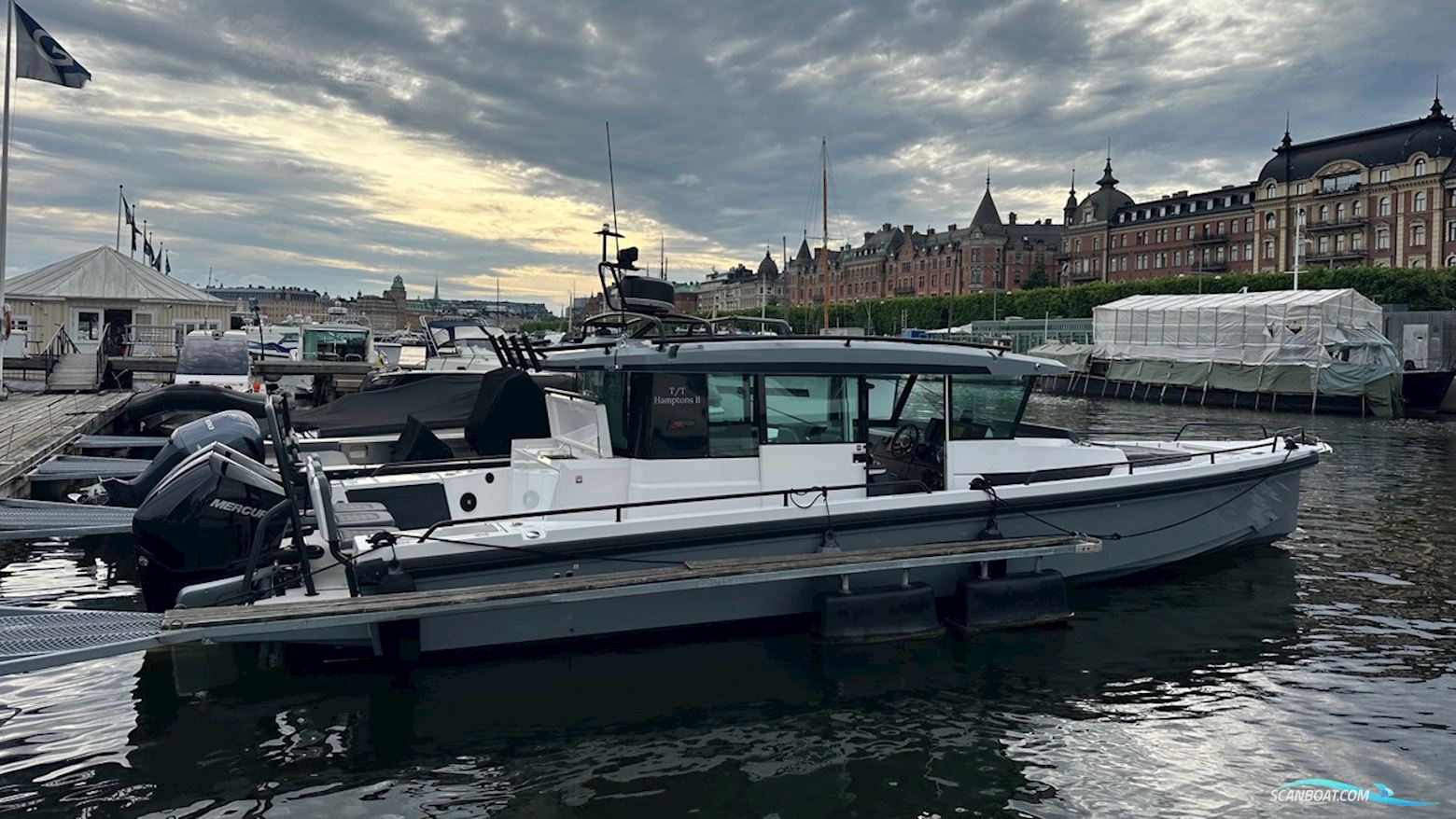 AXOPAR 37 Cabin Motorboat 2019, with Mercury engine, Sweden