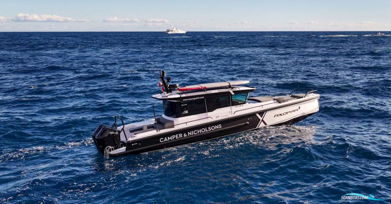 AXOPAR 37 Cross Cabin Motorboat 2025, with Mercury engine, France