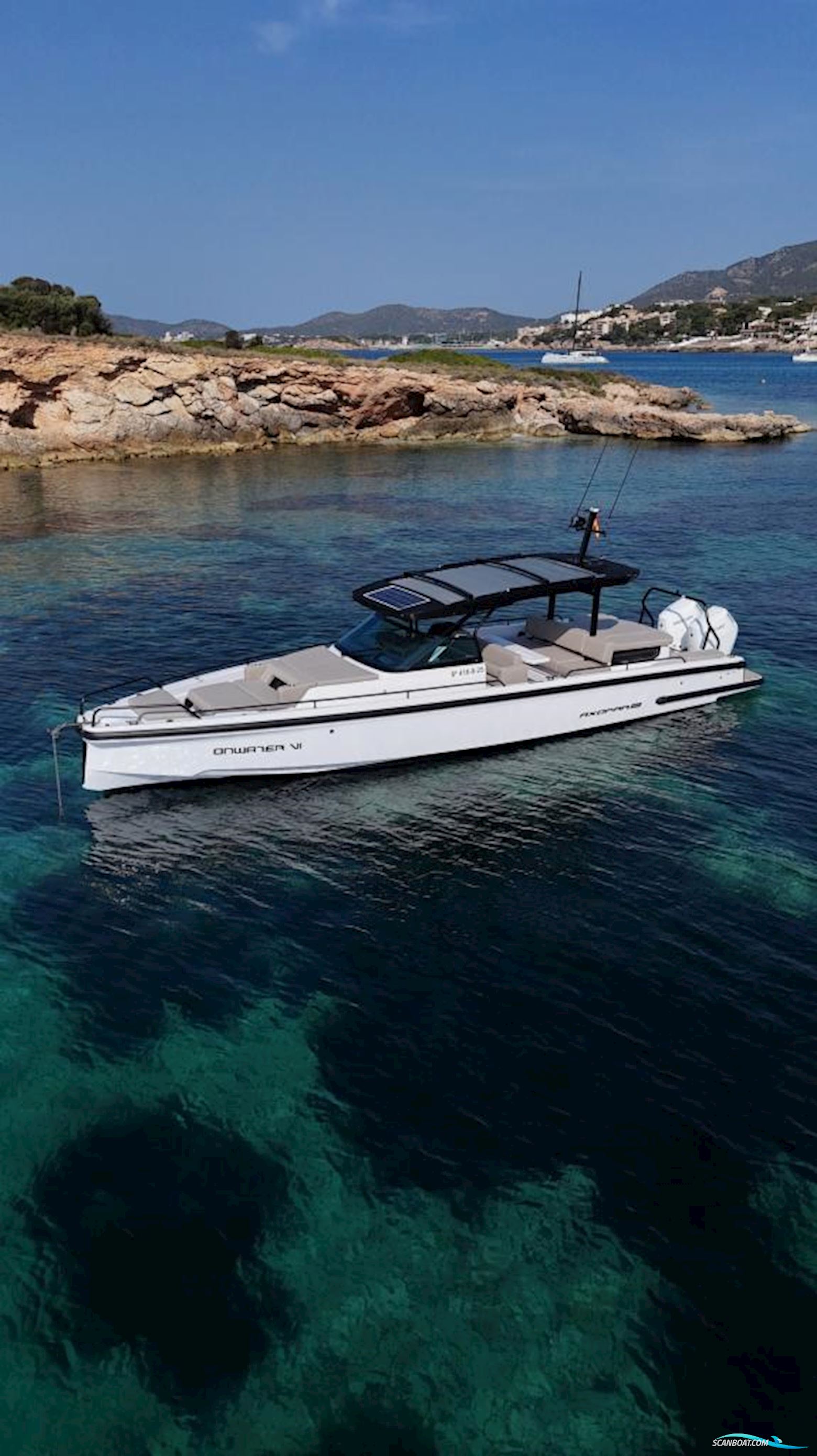 Axopar 37 Sun-Top Motorboat 2024, with Mercury engine, Spain