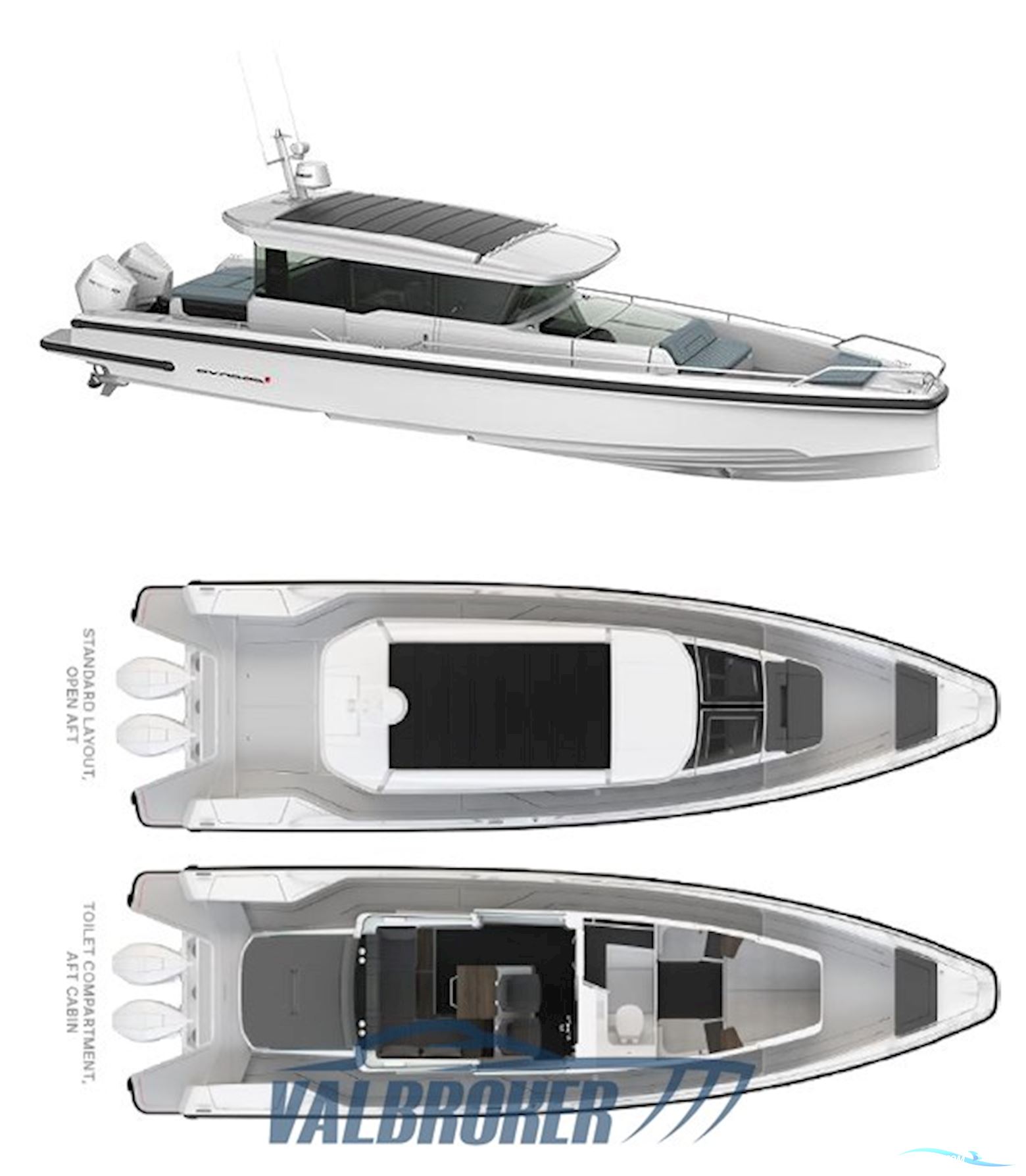 Axopar 37 XC Cross Cabin