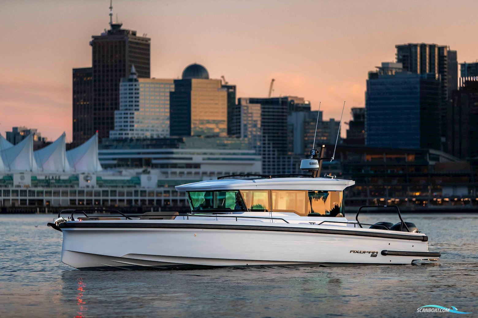 Axopar 37XC Brabus Cross Cabin Motorboat 2023, with Mercury V8 engine, Estonia