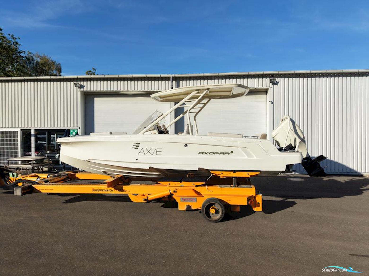Axopar AX/E 22 T-Top Motorboat 2025, with Evoy engine, Germany