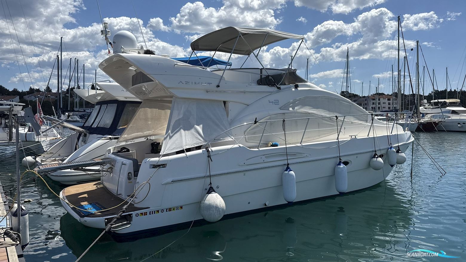 Azimut 42 Evo - 2008 Motorboat 2008, with Cummins Diesel engine, Croatia