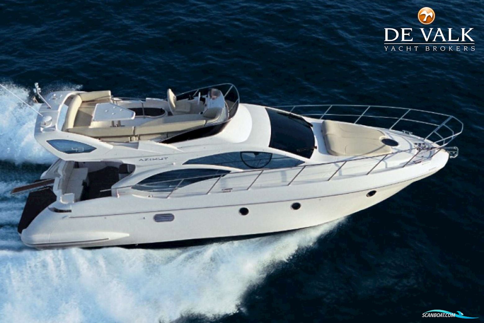 Azimut 46 Motorboat 2005, with Caterpillar engine, Spain