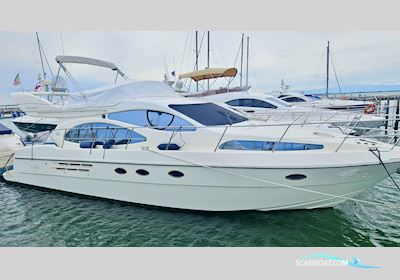 Azimut 46 Motorboat 2004, with Caterpillar C9 engine, Italy