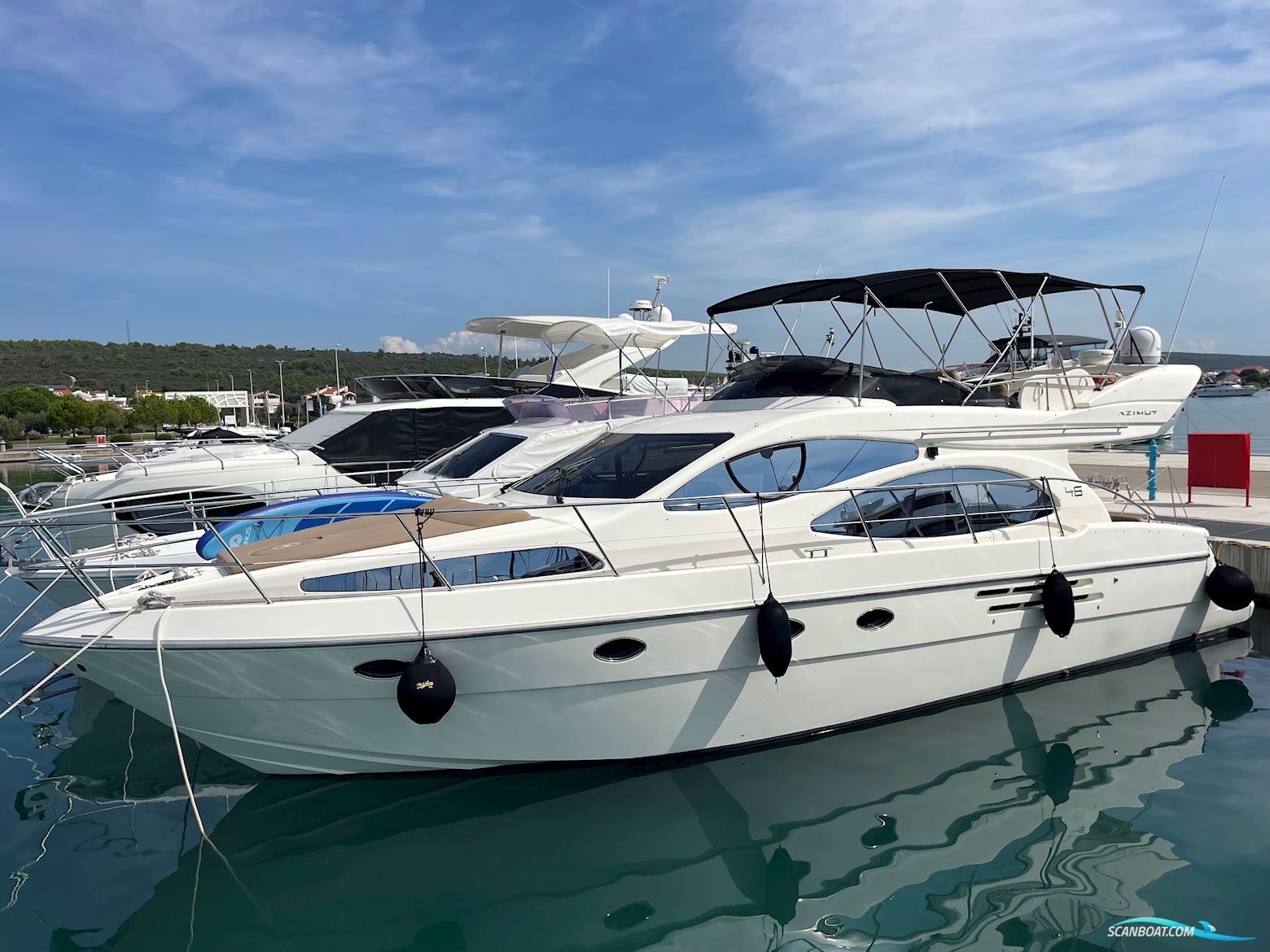 Azimut 46 Motorboat 2005, with Caterpillar C9 engine, Croatia