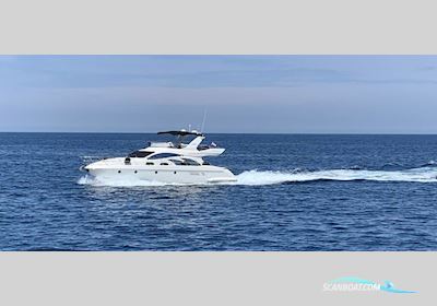 Azimut 50 Fly 2 Kabinen Motorboat 2007, with Caterpillar C 12 engine, Croatia