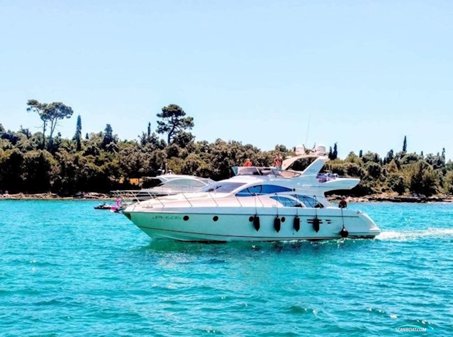 Azimut 50 Motorboat 2007, with CATERPILLAR C 12 engine, Croatia