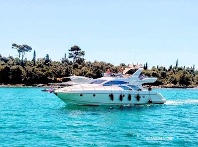 Azimut 50 Motorboat 2007, with CATERPILLAR C 12 engine, Croatia