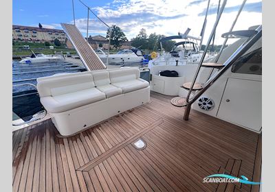 Azimut 52 Flybridge Motorboat 2001, with Caterpillar engine, Sweden