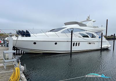 Azimut 55 Motorboat 2001, with Caterpillar 3196 engine, Denmark