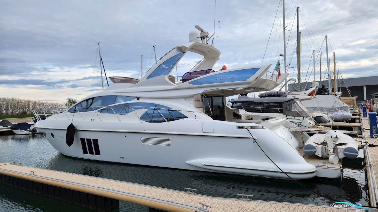 Azimut 60 Motorboat 2013, with Man R6 engine, Italy