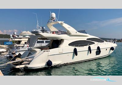 Azimut 68 EVO FLY - BJ. 2008 - 4 KAB. Motorboat 2008, with MAN V12 engine, Croatia