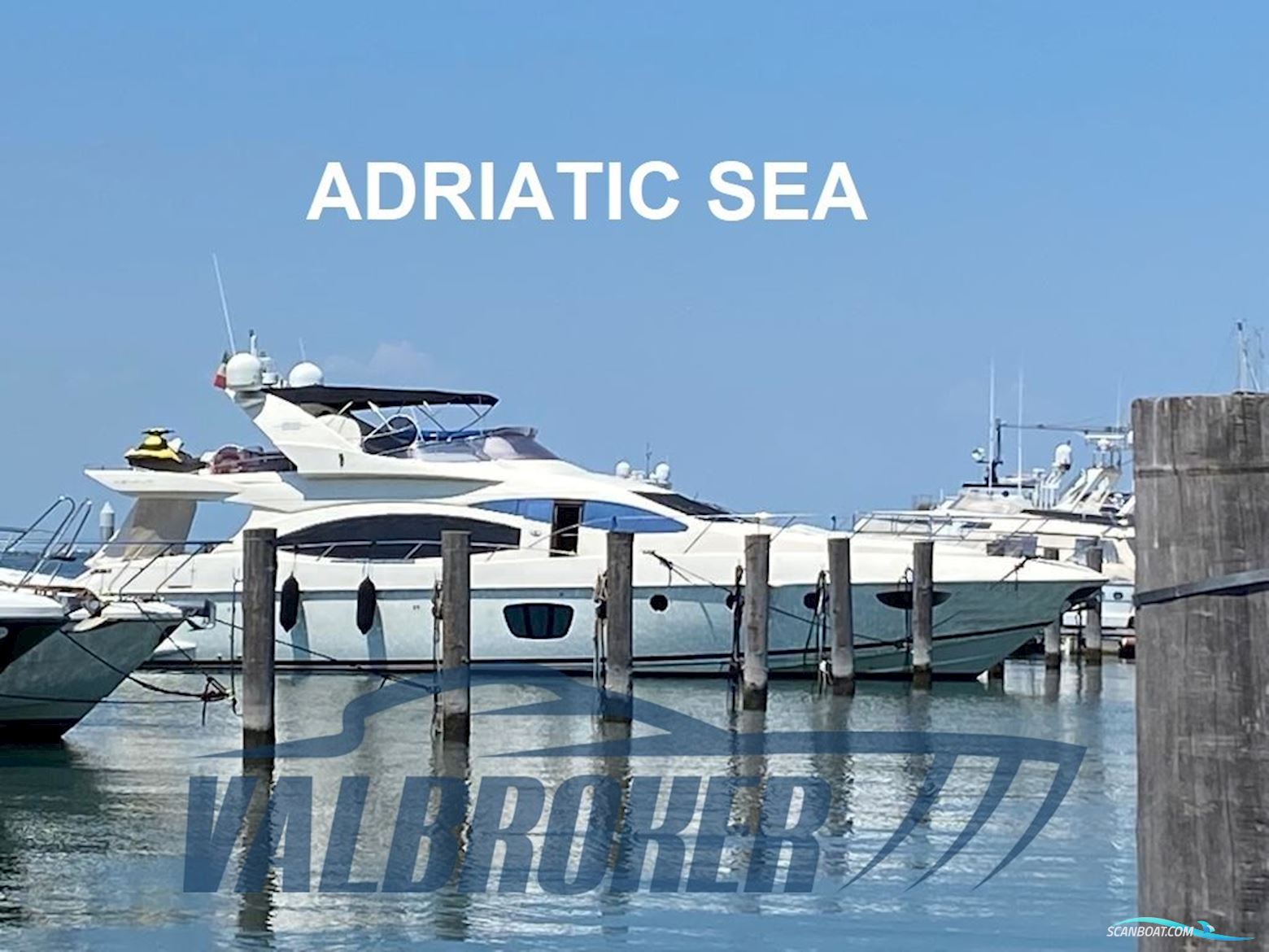 Azimut 68 Motorboat 2008, with MAN engine, Italy