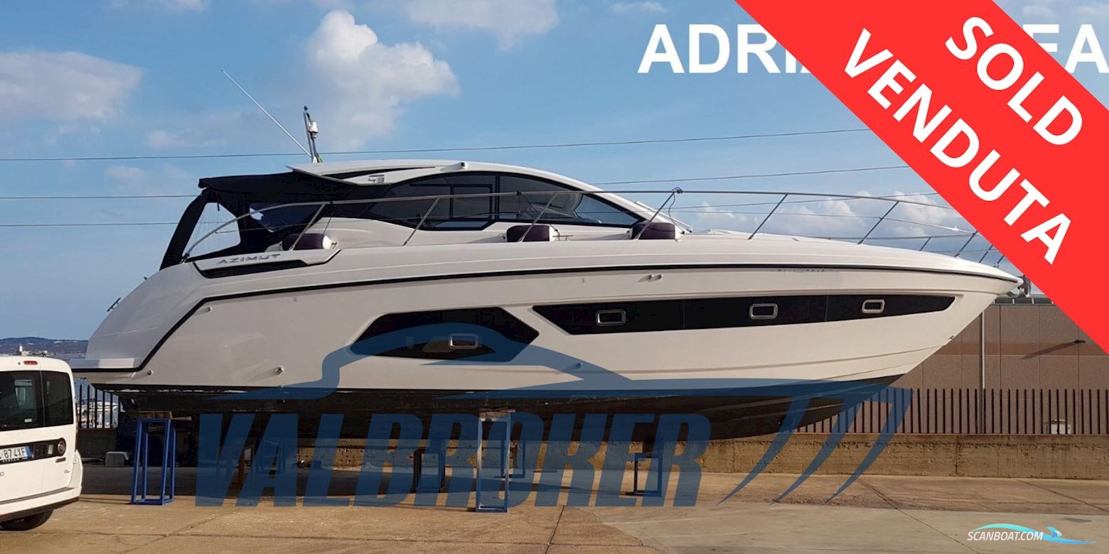 Azimut Atlantis 43 Motorboat 2017, with Volvo Penta D6 400 engine, Italy