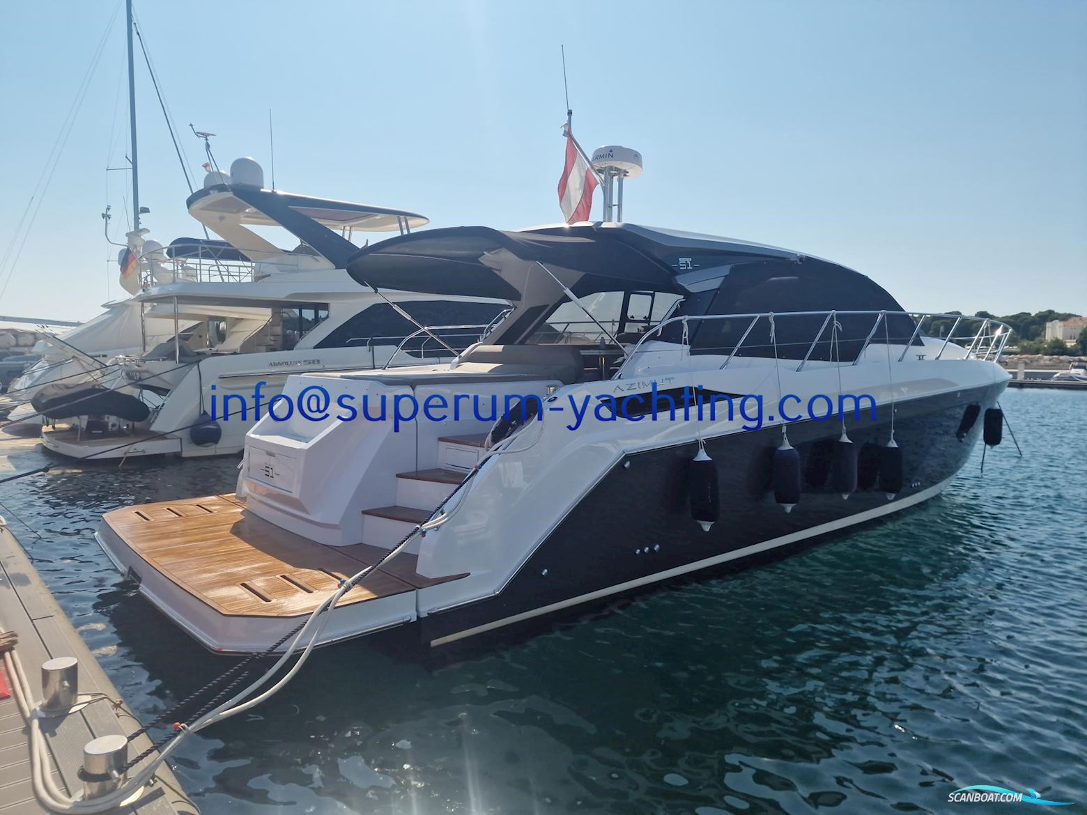 Azimut Atlantis 51 Motorboat 2023, with Volvo Penta engine, Croatia