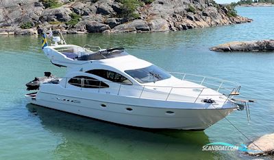 Azimut Azimut 42 Fly Motorboat 2001, with 2 st Caterpillar 3126-385 DITA (2x385 hk) engine, Sweden