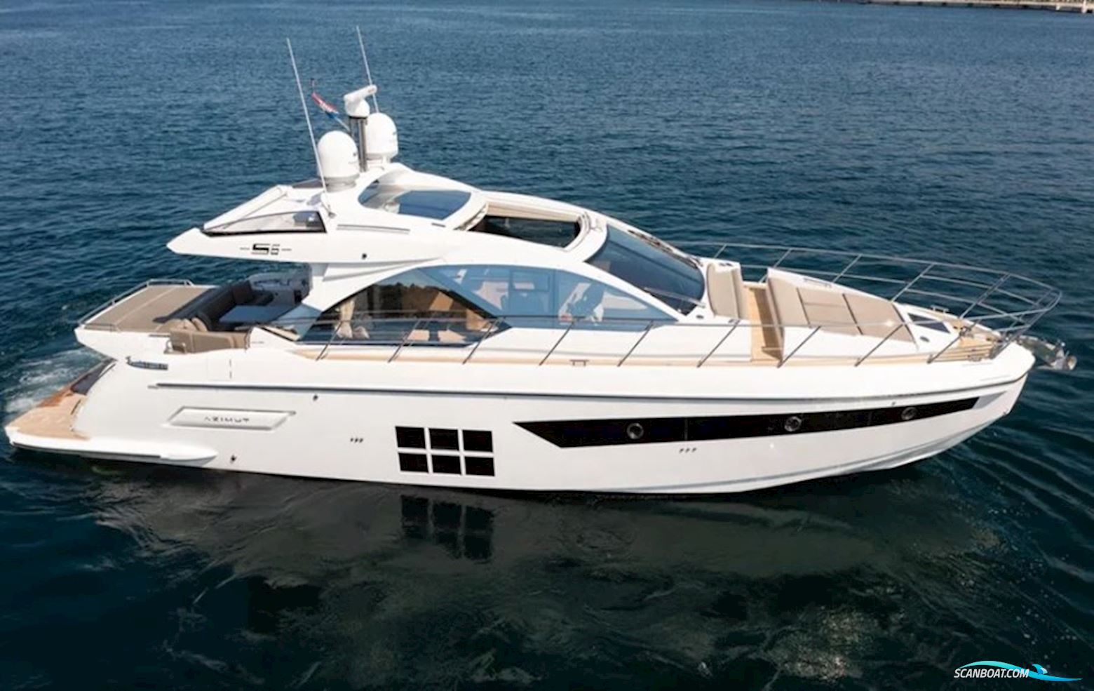 Azimut S6 Motorboat 2020, with Volvo Penta D8 Ips 550 engine, Croatia