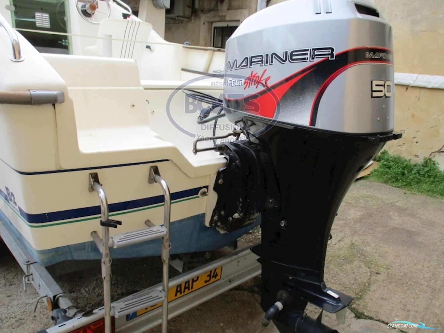 B2 MARINE CAP FERRET 550 CC + REMORQUE
