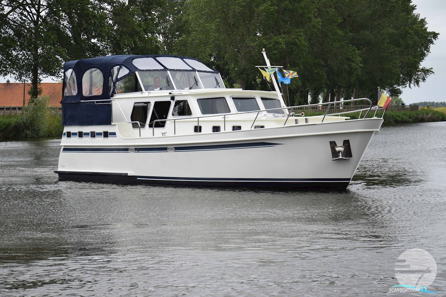 Babro 1340 AK Motorboat 2007, with Iveco engine, Belgium