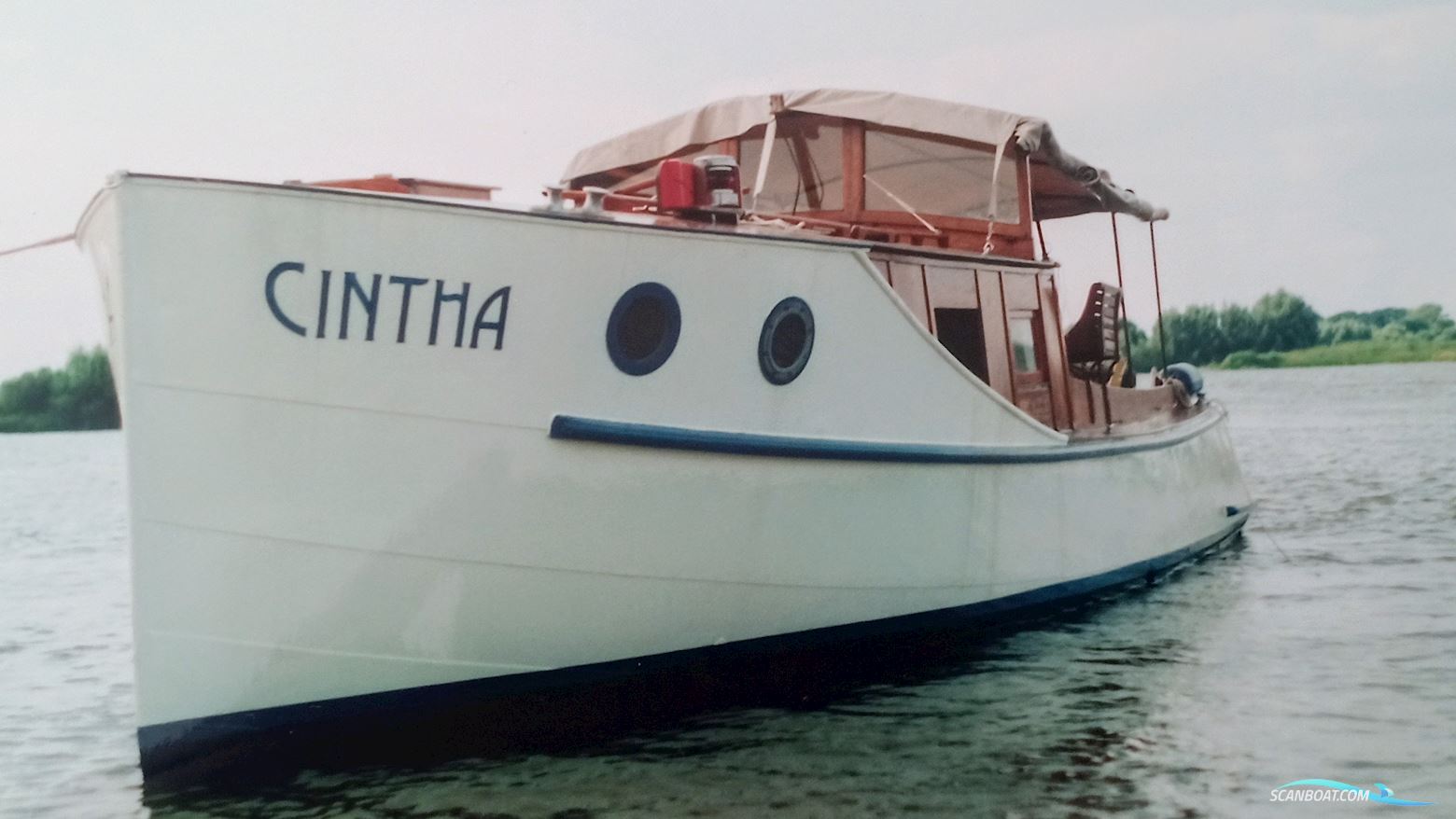 Backdecker Motorboat 1929, with Vetus engine, Germany