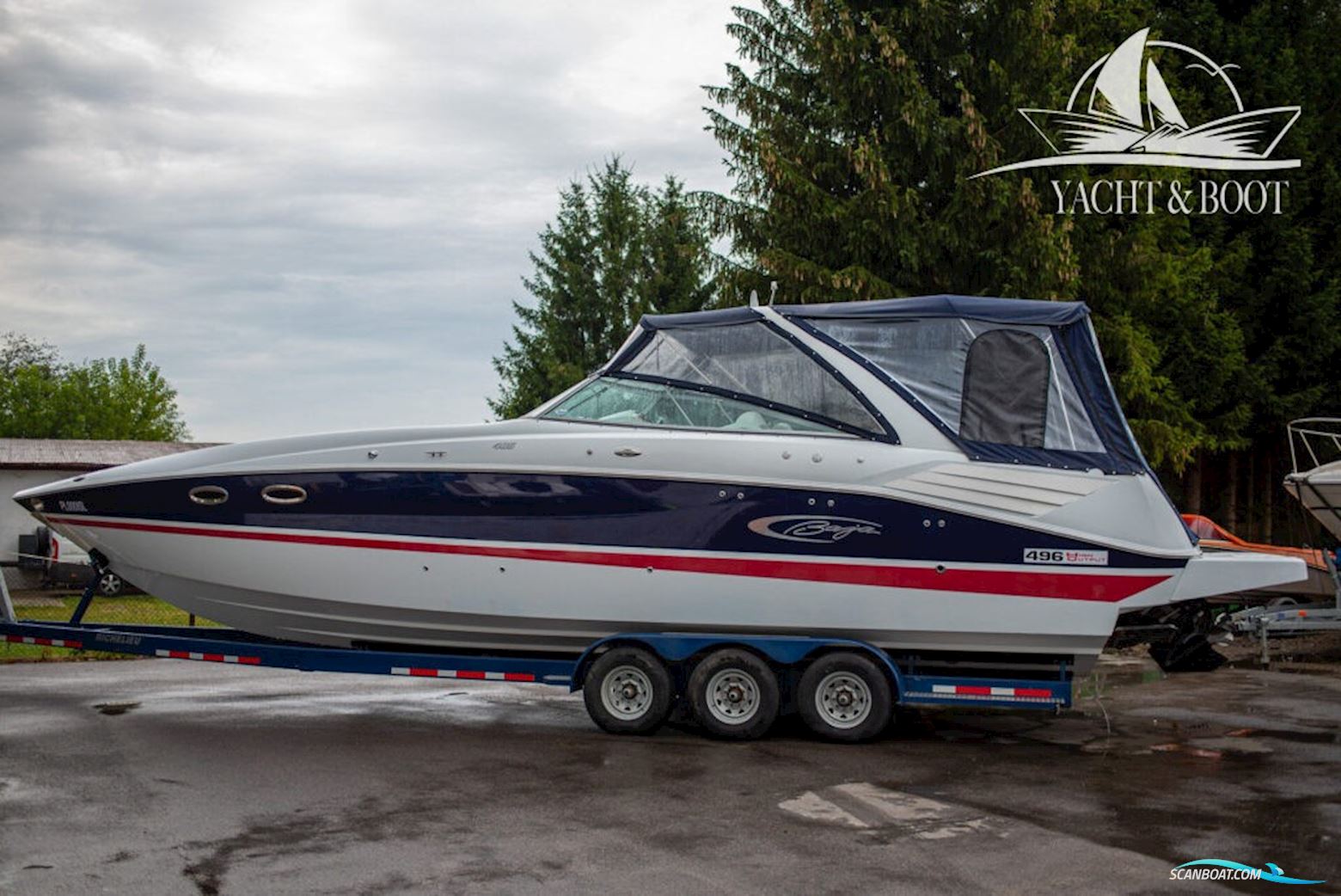 Baja 405 Motorboat 2006, with Mercruiser engine, Poland