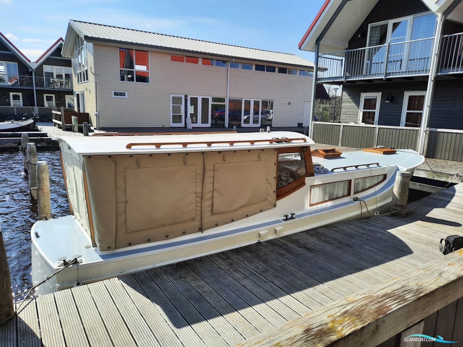 BAKDEKKER met koffer verlengd bakdek