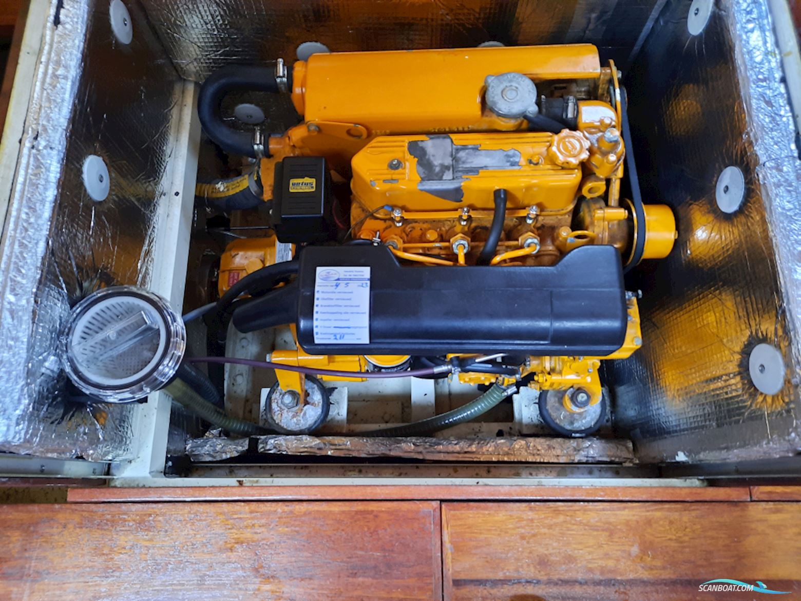 BAKDEKKER met koffer verlengd bakdek