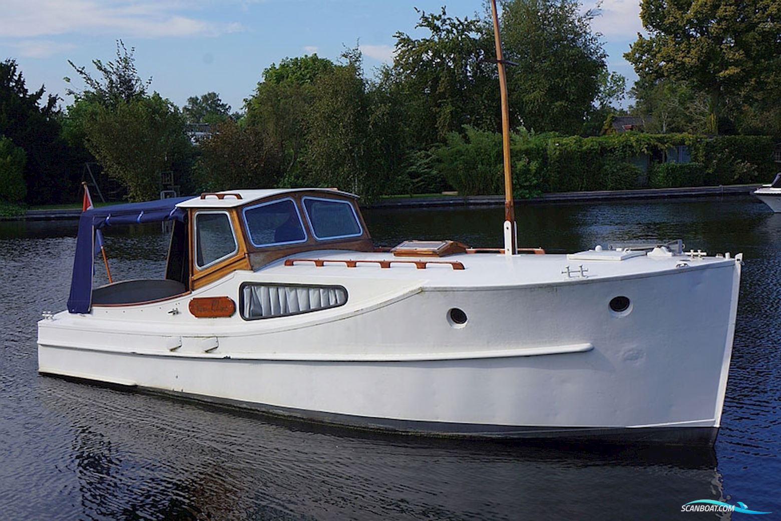 Bakdekkruiser OK Motorboat 1937, with Renault Marine engine, The Netherlands