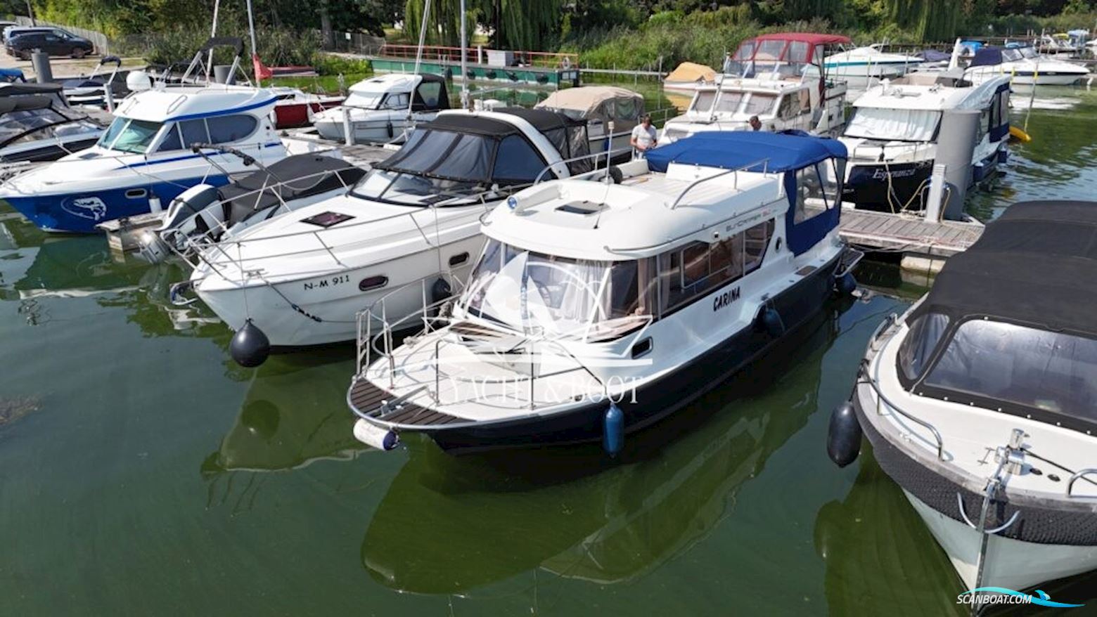 Balt Suncamper 30 Motorboat 2014, with Yanmar Diesel engine, Germany