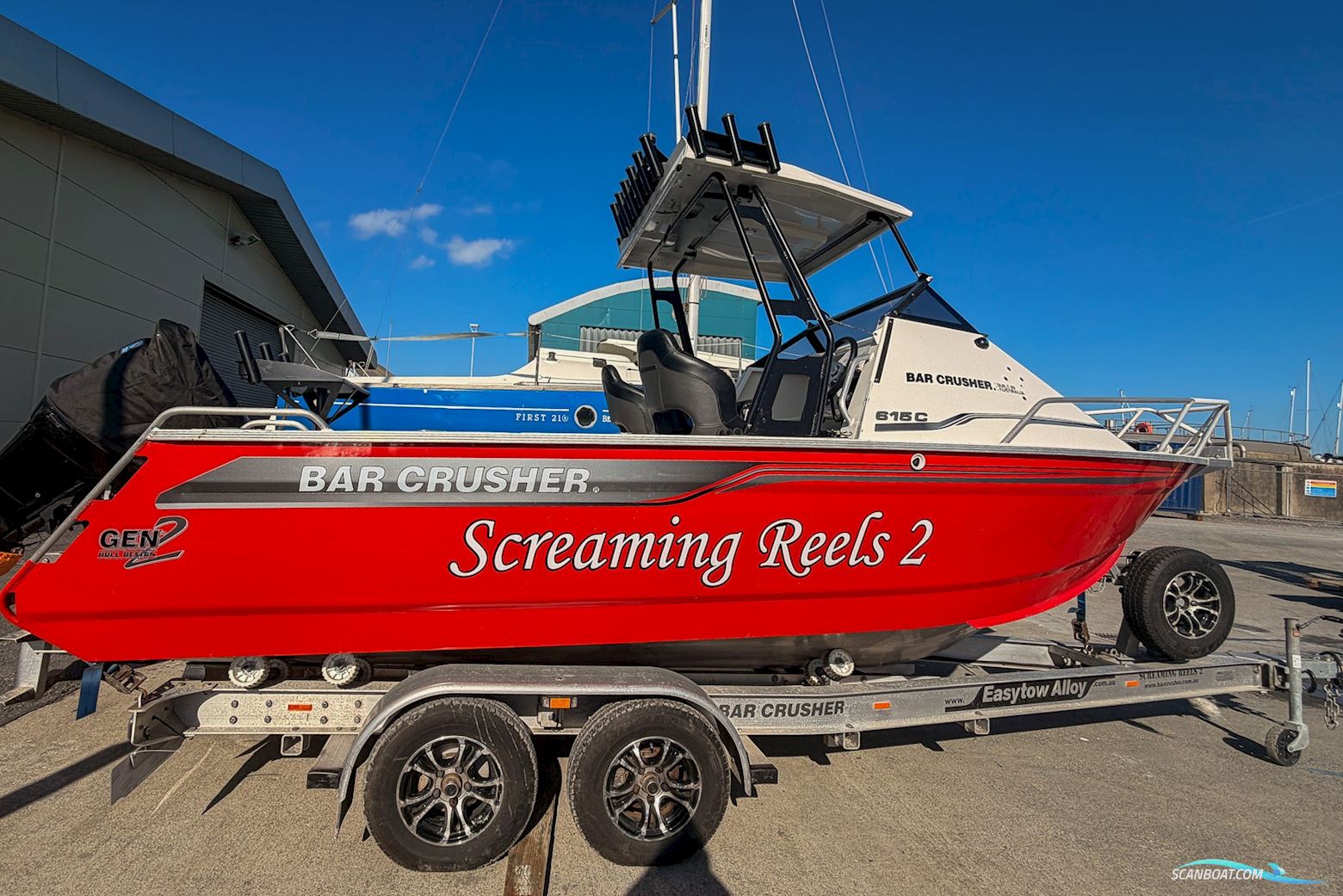 Bar Crusher 615c Motorboat 2021, with Suzuki engine, Ireland