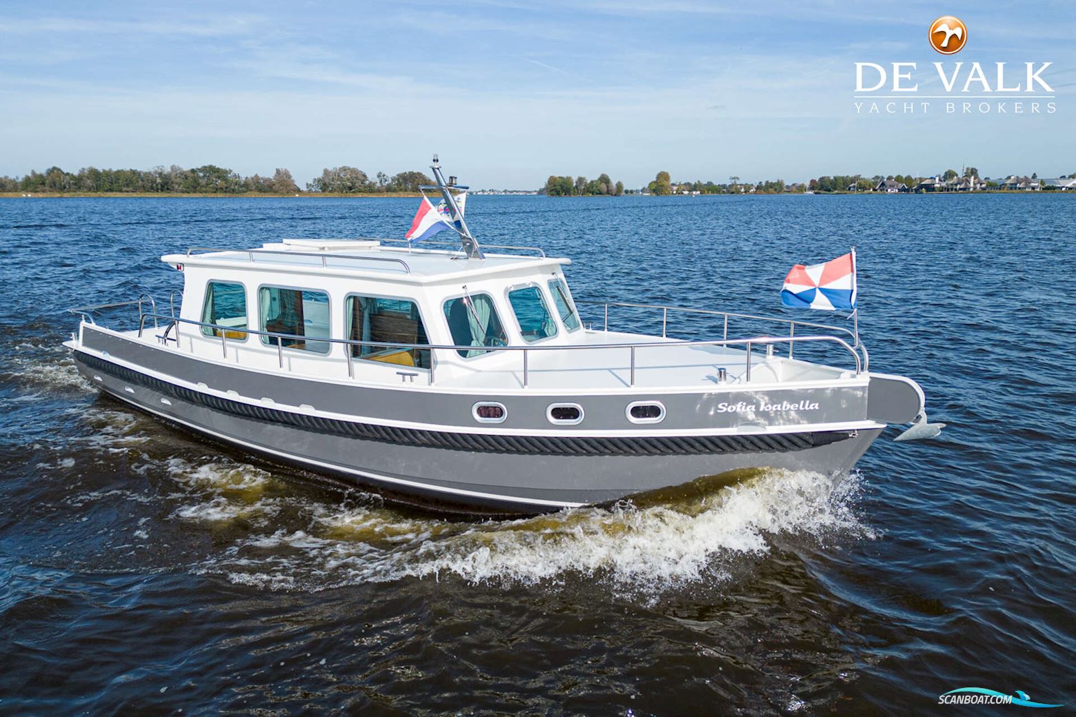 Barkas 1000 OK Motorboat 2008, with Peugeot engine, The Netherlands