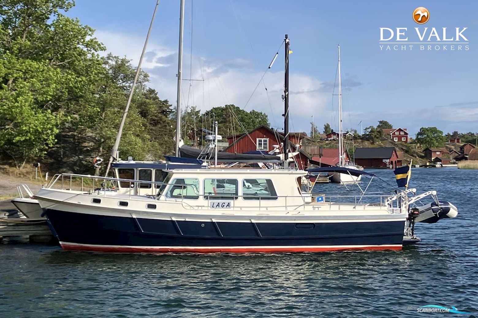 Barkas 1100 OK Motorboat 2000, with Iveko Aifo engine, Sweden