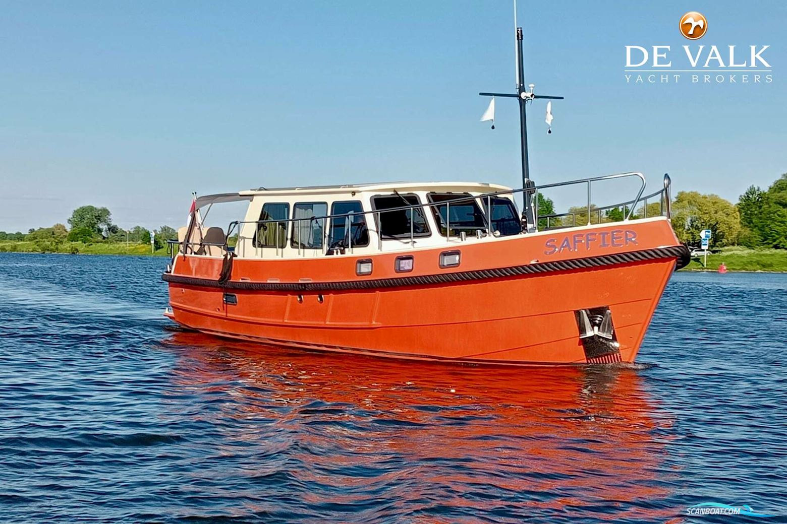 Barkas 1200 OK Motorboat 1999, with Mercedes engine, The Netherlands