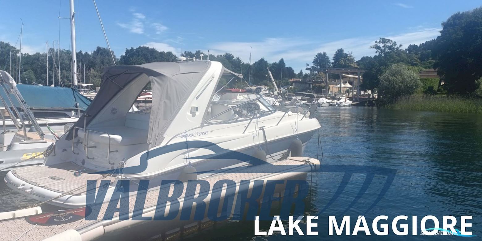 Bavaria 27 Sport Motorboat 2006, with Volvo Penta 4.3 GXI 6 cilindri engine, Italy