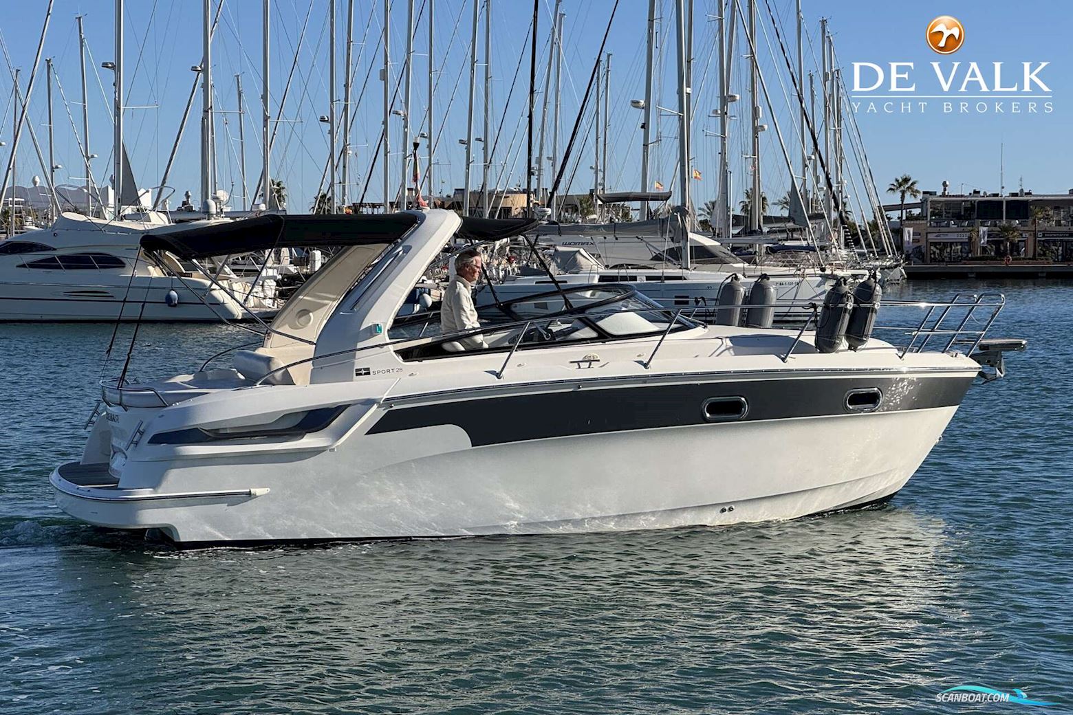 Bavaria 28 Sport Motorboat 2009, with Volvo Penta engine, Spain