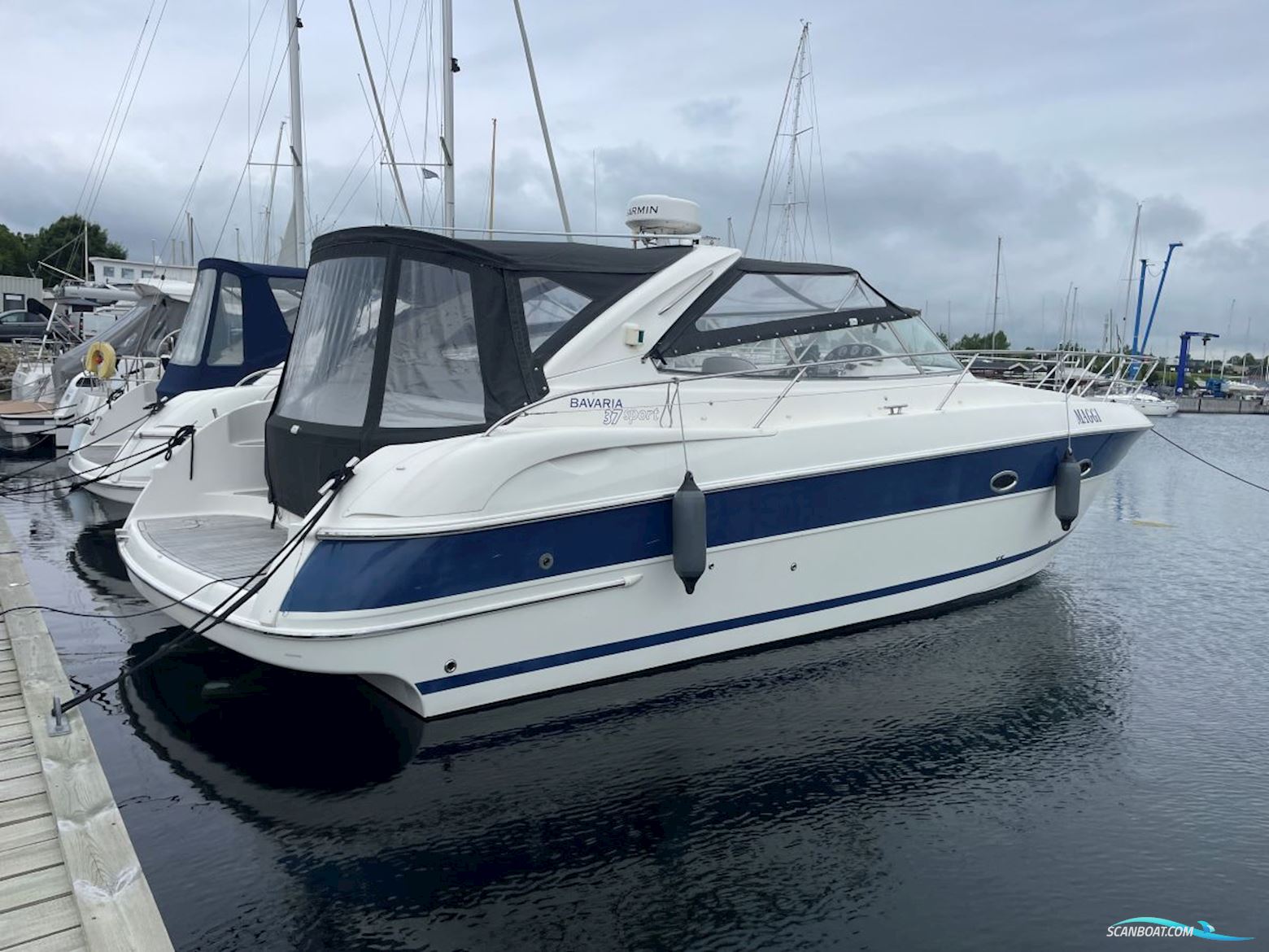 Bavaria 37 Sport Motorboat 2007, with Volvo Penta D4-260A-B engine, Denmark