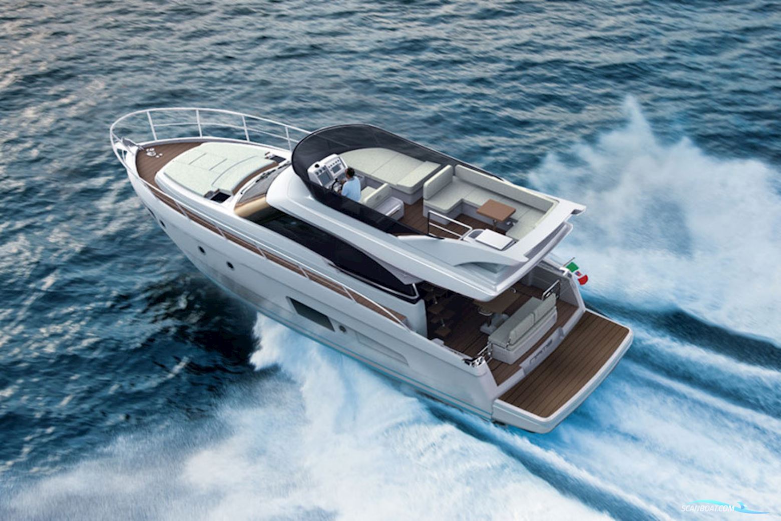 Bavaria 420 Fly - 2016 - Ips 600 Motorboat 2016, with Volvo Penta D6-435 Joystick engine, Croatia
