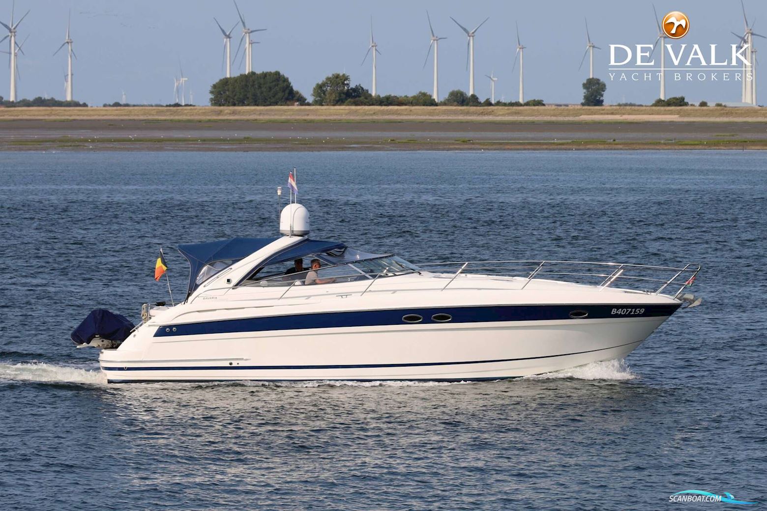 Bavaria Motor Boats 42 Sport Motorboat 2007, with Volvo Penta  engine, The Netherlands