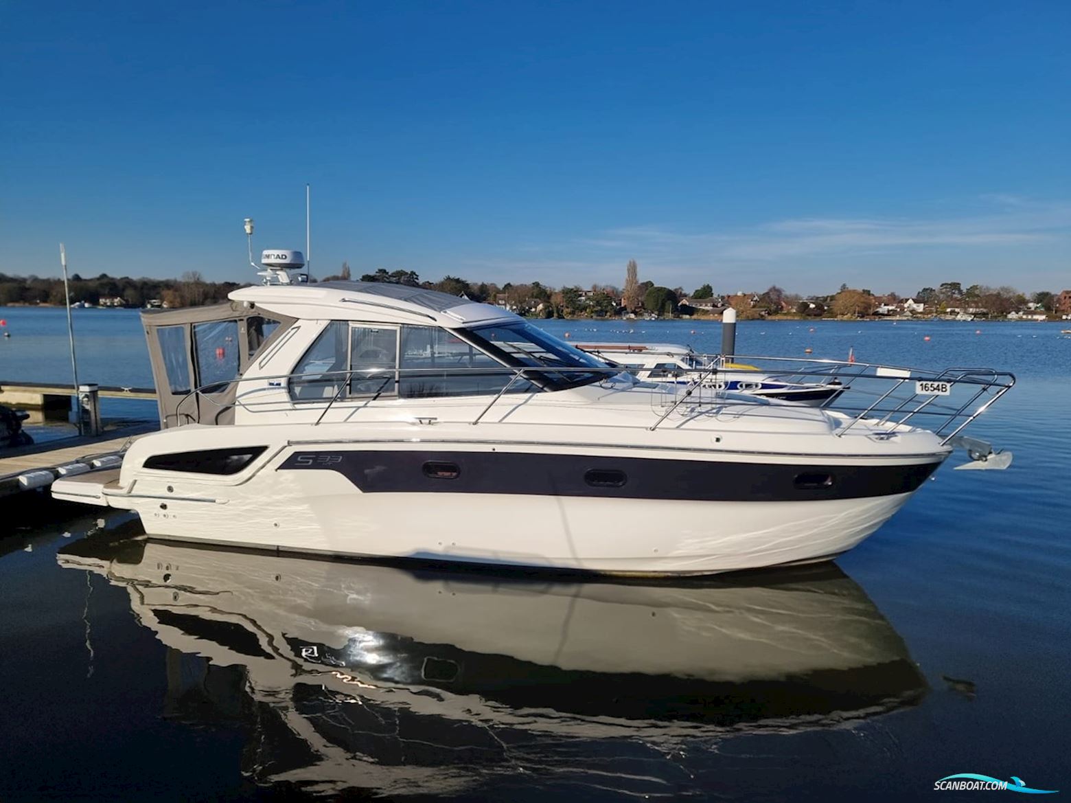 Bavaria S33 HT Motorboat 2021, with Volvo engine, United Kingdom