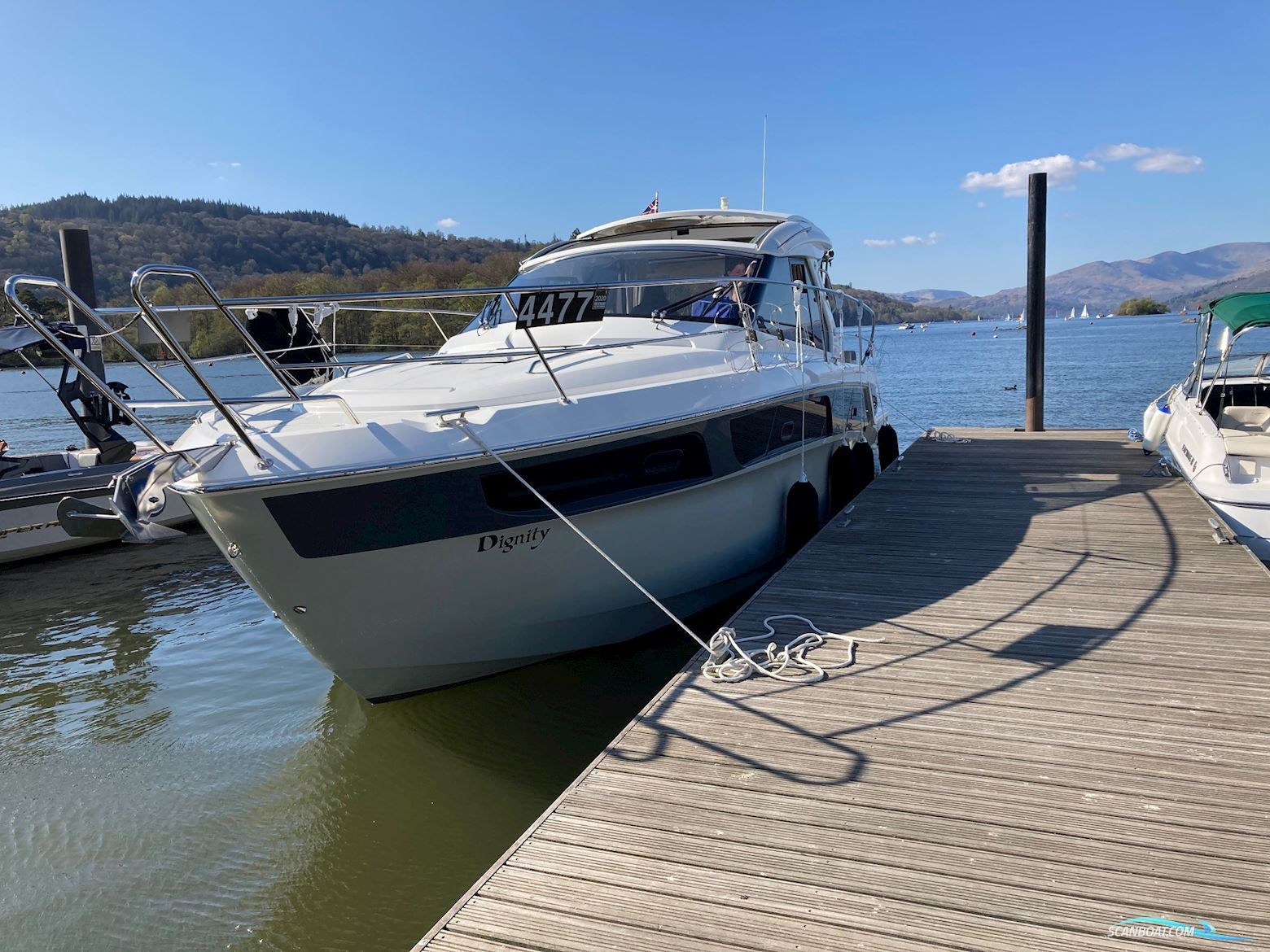 Bavaria S36 Coupe Motorboat 2016, with Volvo Penta engine, United Kingdom
