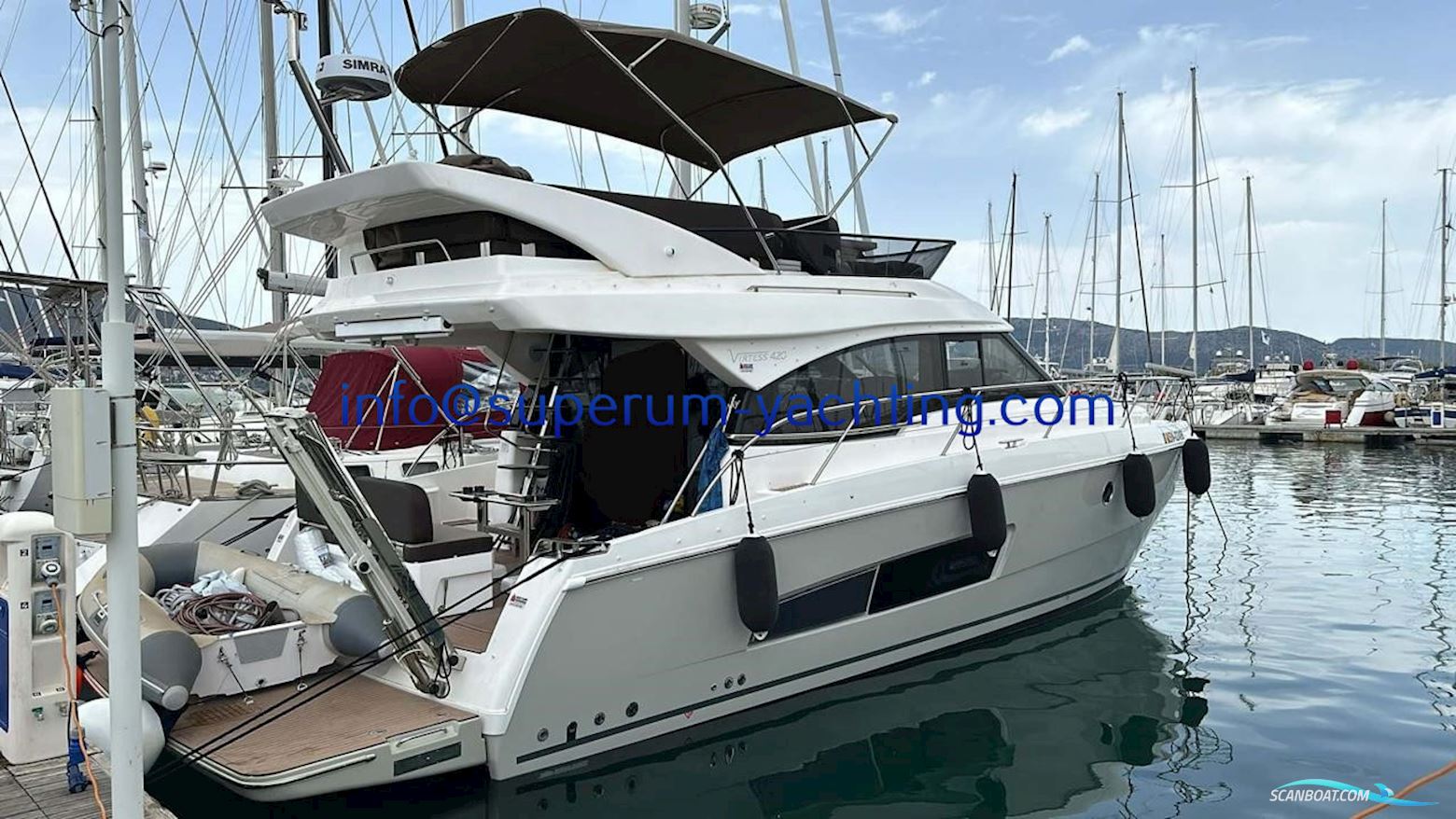 Bavaria Virtess 420 Fly Motorboat 2023, with Volvo Penta engine, Croatia