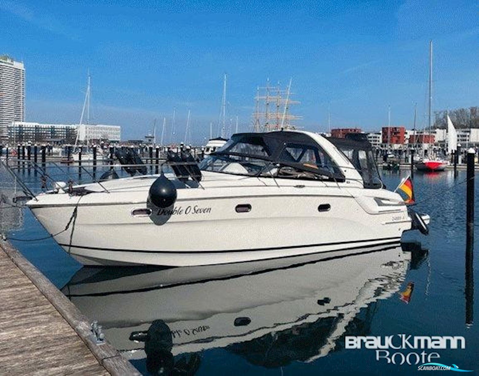 Bavaria Yachtbau GmbH Modell Motorboat 2011, with Volvo Penta engine, Germany