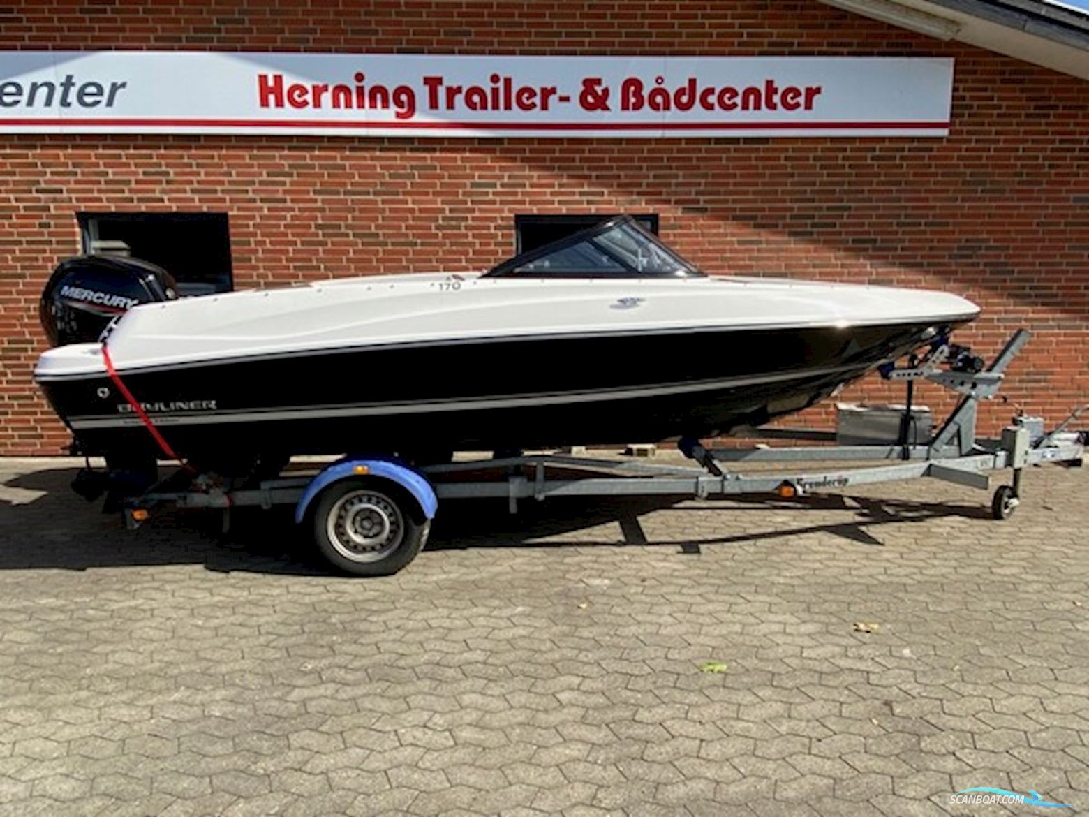 Bayliner 170 BR m/Mercury F115 hk Efi og Brenderup Trailer
