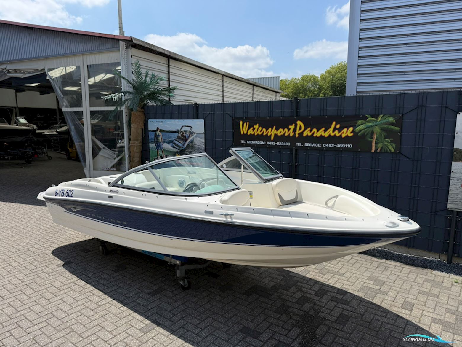 Bayliner 175 GT Motorboat 2009, with Mercruiser engine, The Netherlands