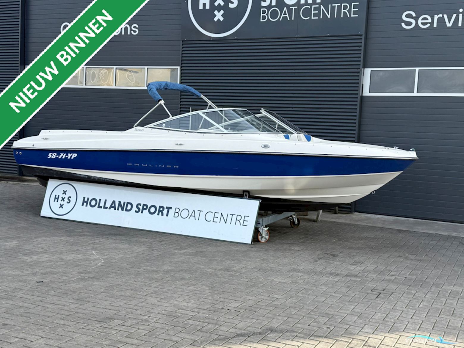Bayliner 225 Bowrider Motorboat 2007, with MerCruiser engine, The Netherlands